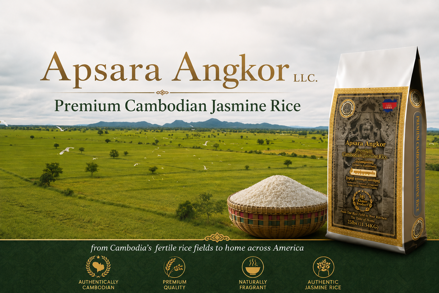 Premium Cambodian Jasmine Rice